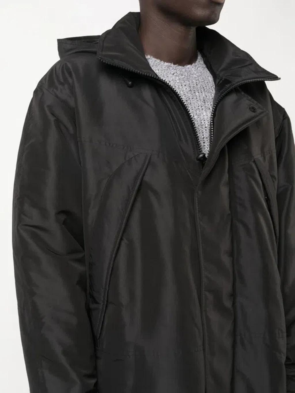 OUR LEGACY Fenrir Black Nylon Parka Product Image