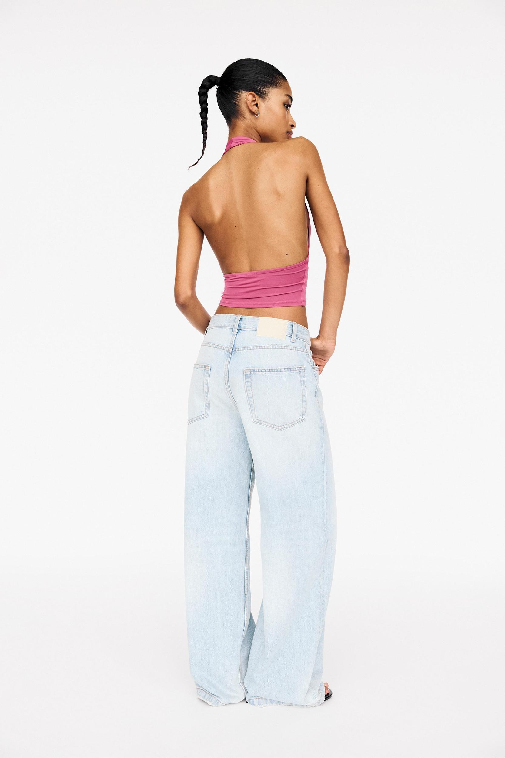 Open-back halter top Product Image