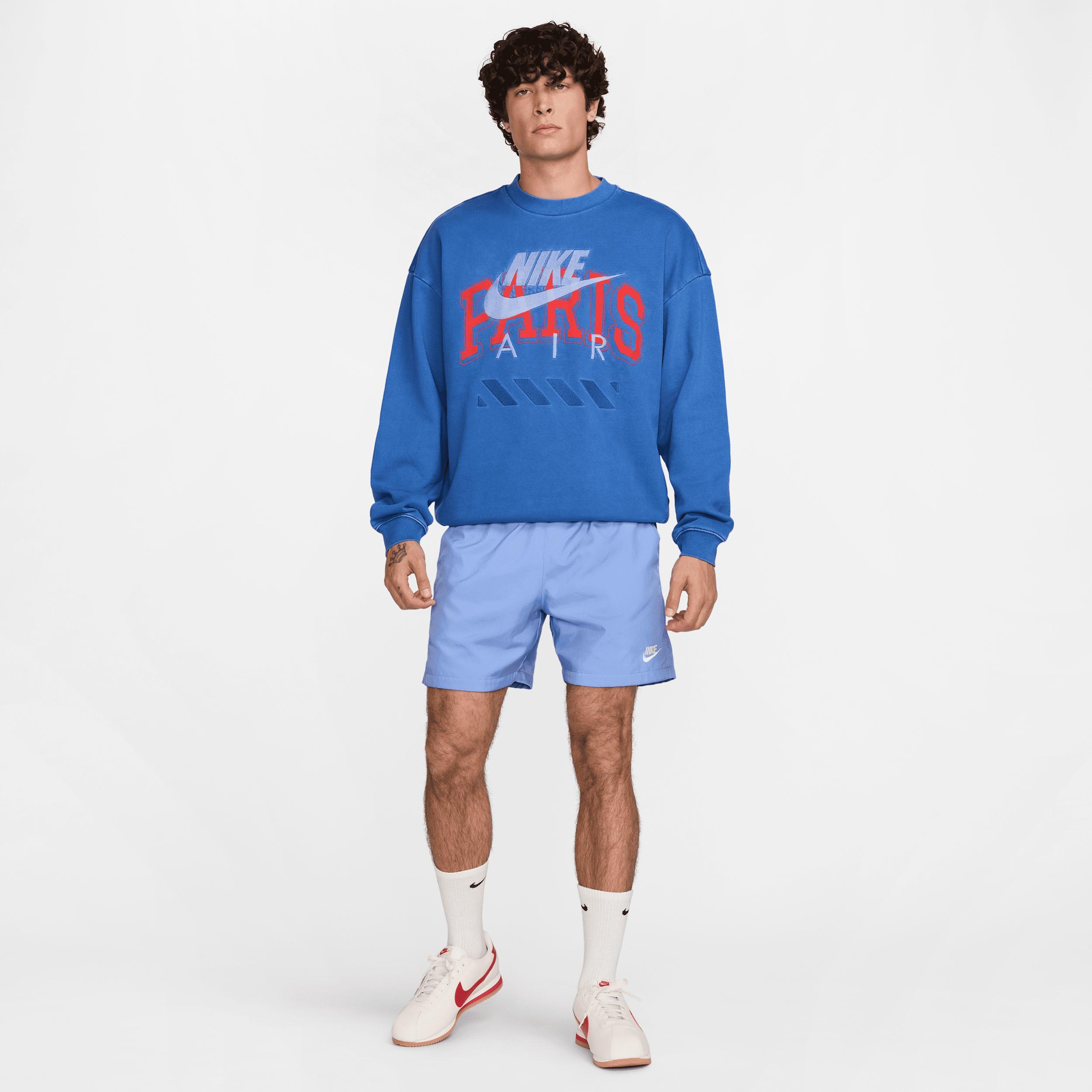 Nike Men's Air "Paris" Fleece Crew Product Image