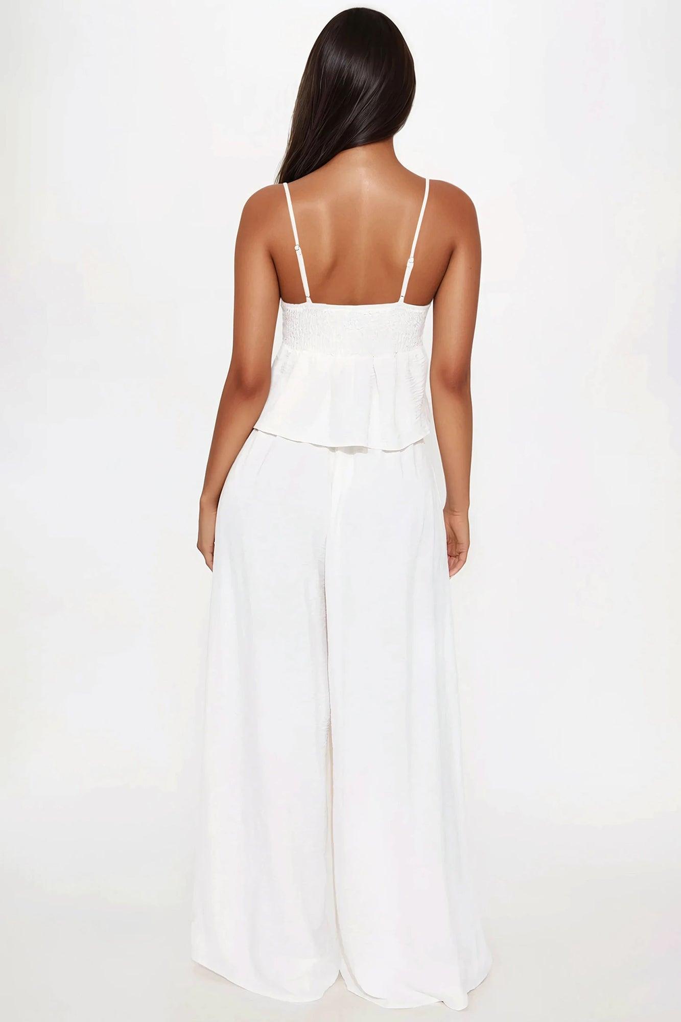 Amina Pant Set - White Product Image