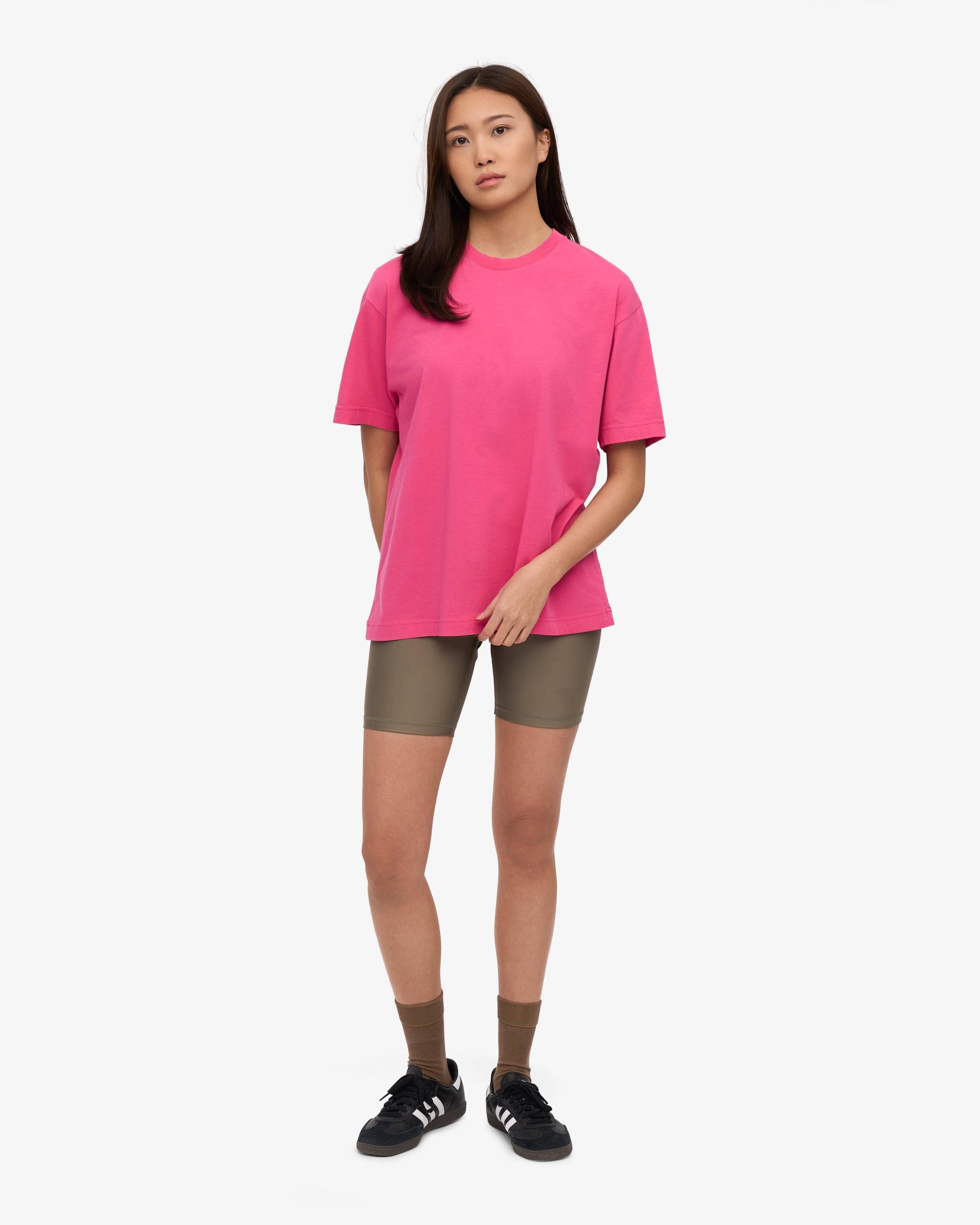 Oversized Organic T-Shirt - Soft Lavender Product Image