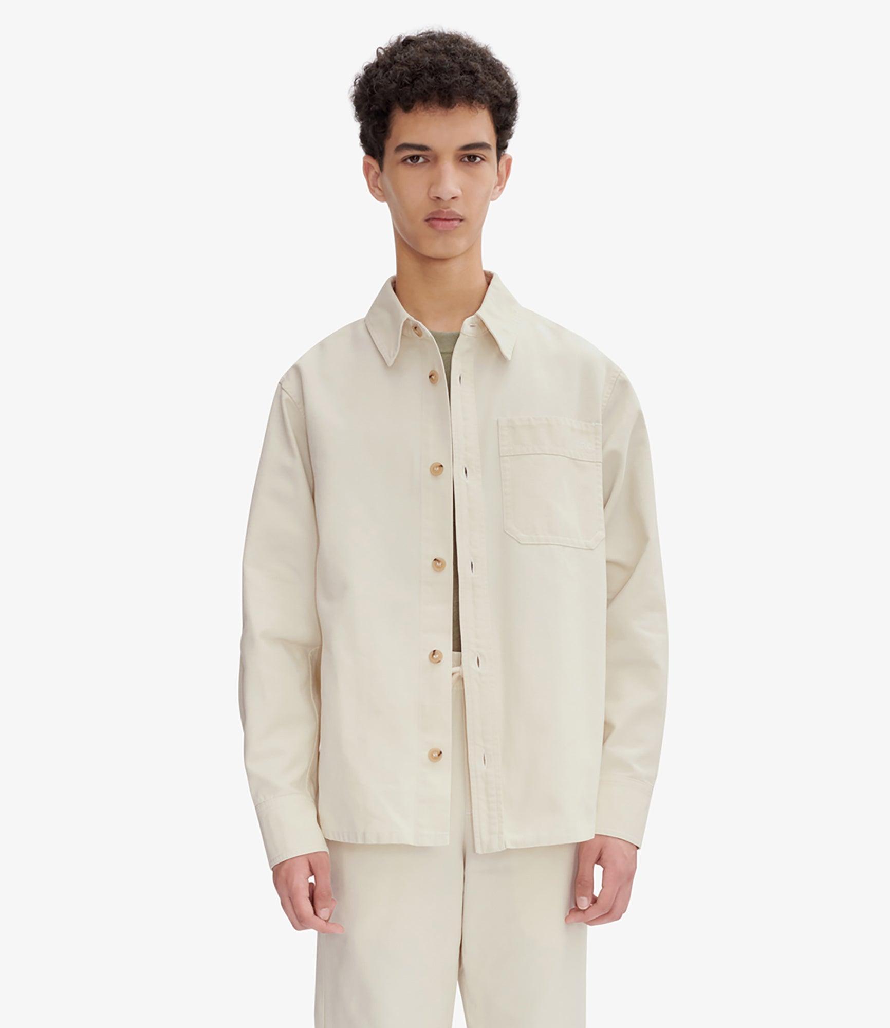Basile Brodée Poitrine overshirt Male Product Image