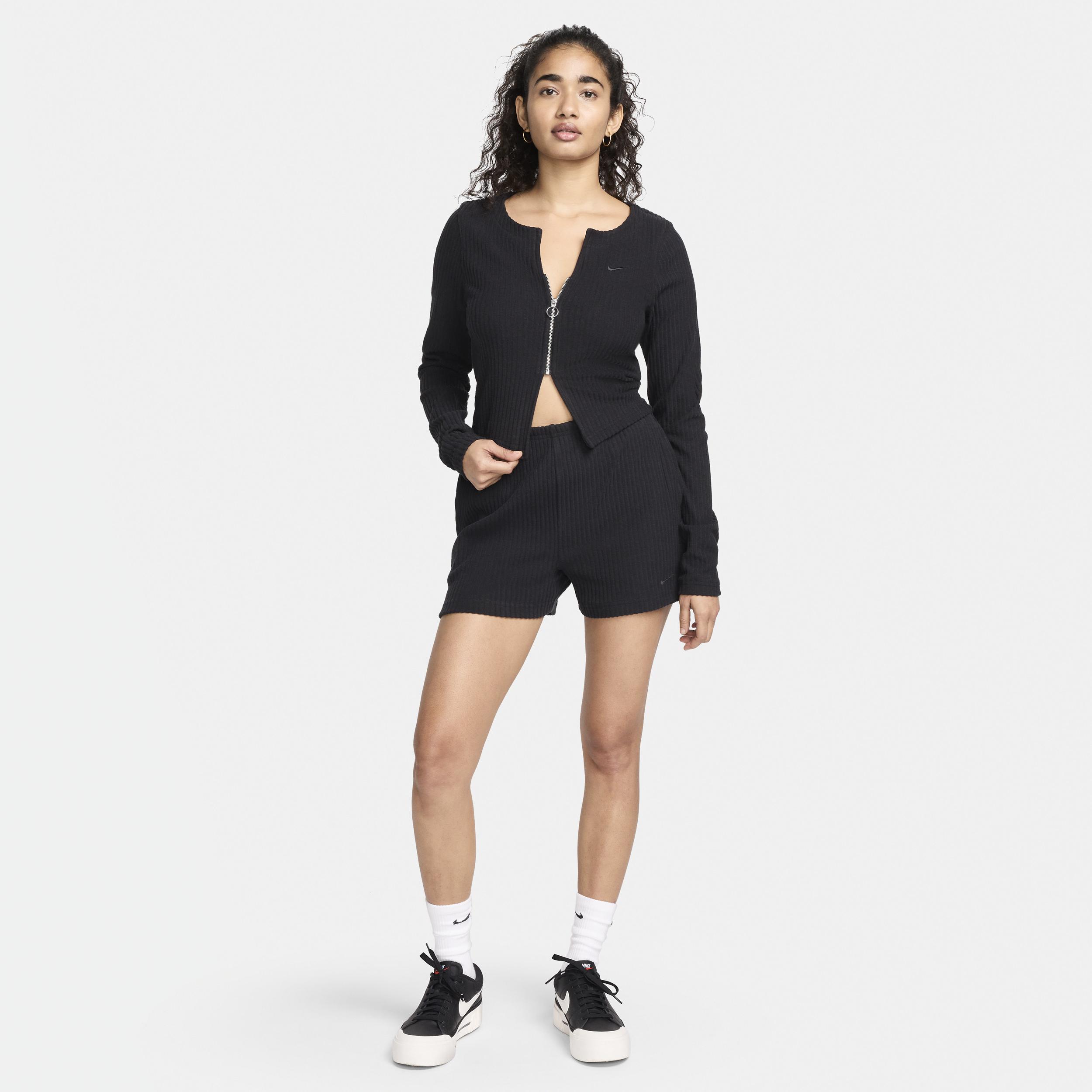 Nike Womens Nike Chill Knit Rib F/Z Cardigan - Womens Product Image