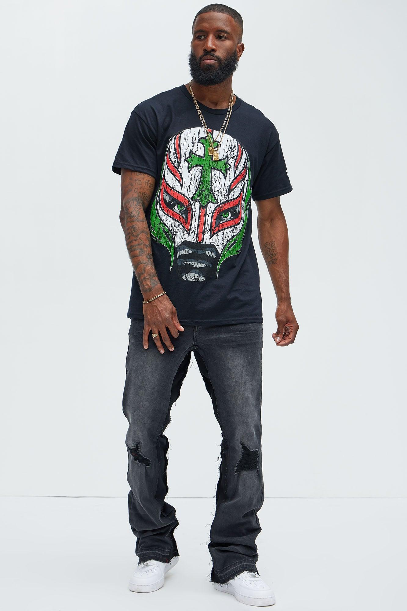 WWE Rey Mysterio Short Sleeve Tee - Black Product Image