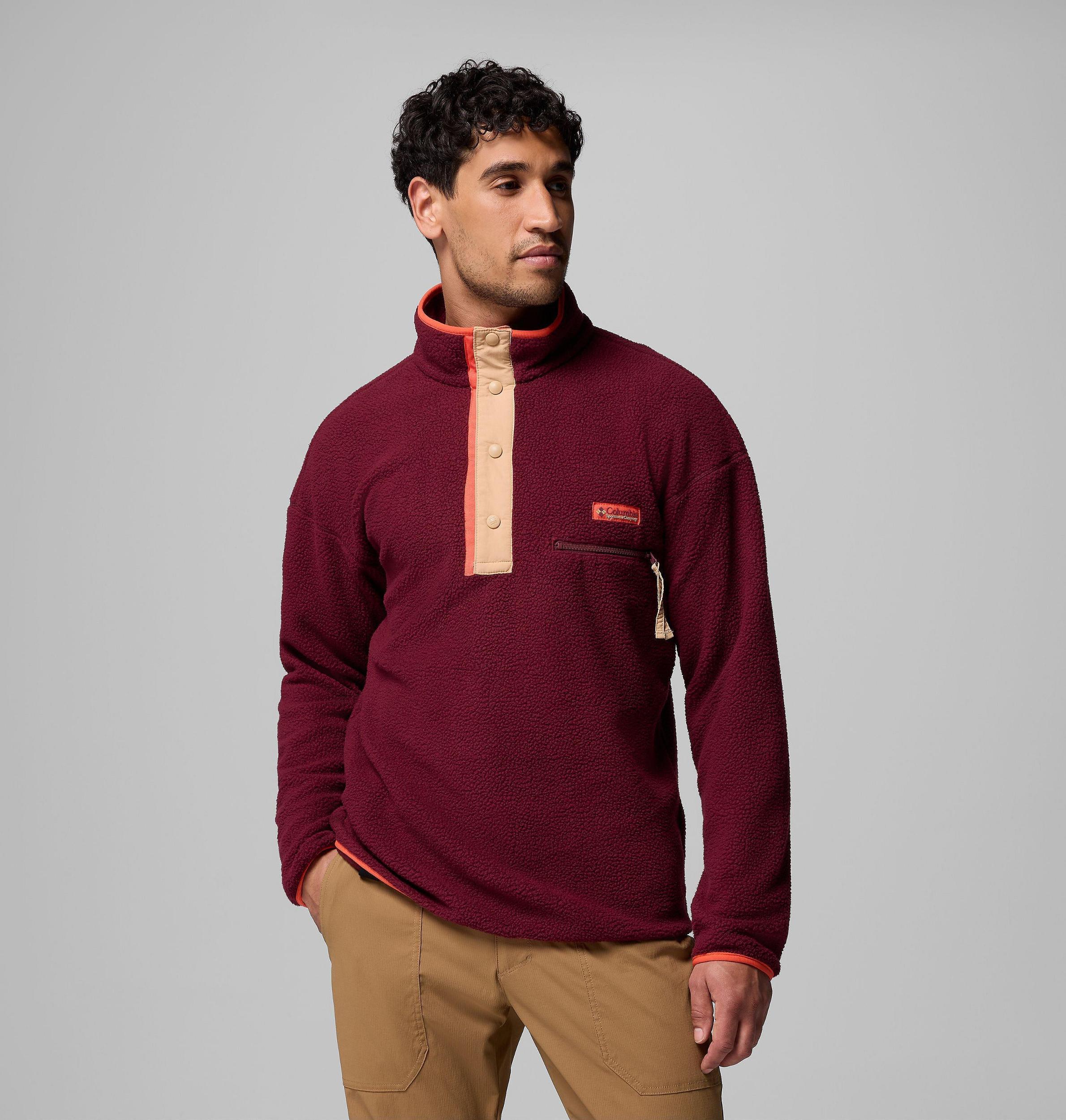 Columbia Mens Helvetia II Half Snap Fleece Pullover- Product Image