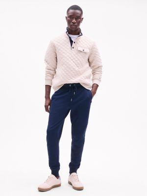 Quilted Quarter-Snap Sweater Product Image