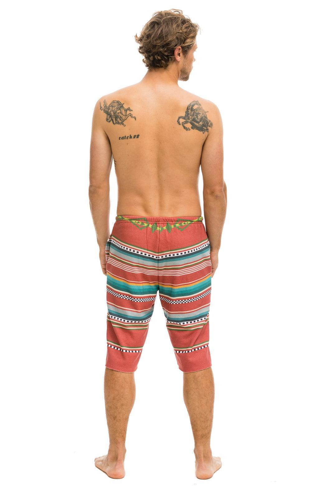 MEN'S TULUM SWEATSHORTS - RED Male Product Image