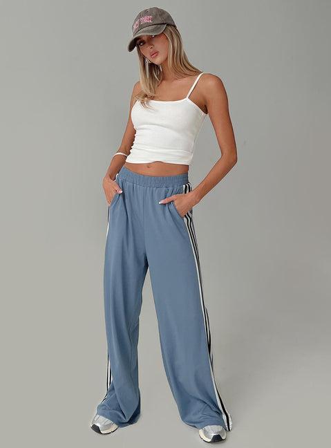 Dime Track Pants Blue Product Image