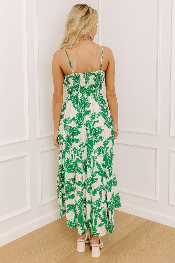 Sunkist Stroll Floral Midi Dress Product Image