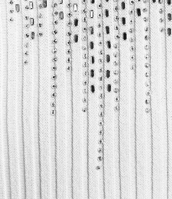 Guess Alice Rhinestone-Embellished High Neck Sweater Product Image