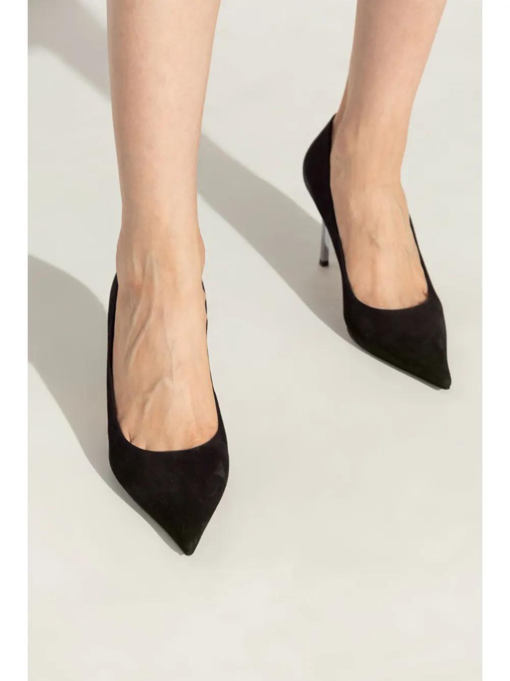 CASADEI Tiffany Leather Pumps In Black Product Image