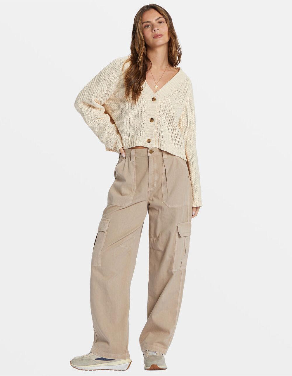 BILLABONG Lennon Womens Boxy Cardigan - NATURAL Product Image