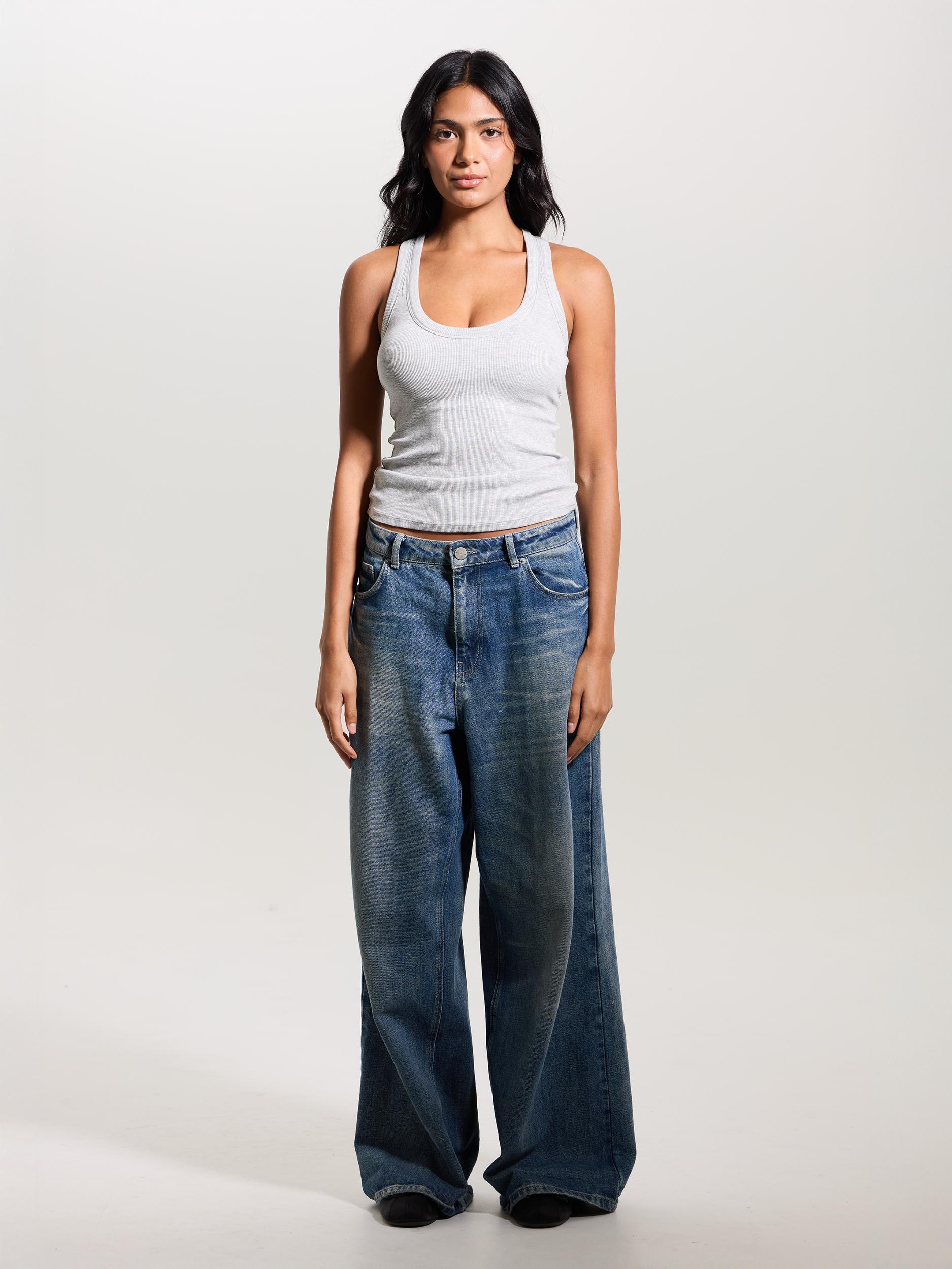 Ribbed Scoop Racerback Brami Product Image