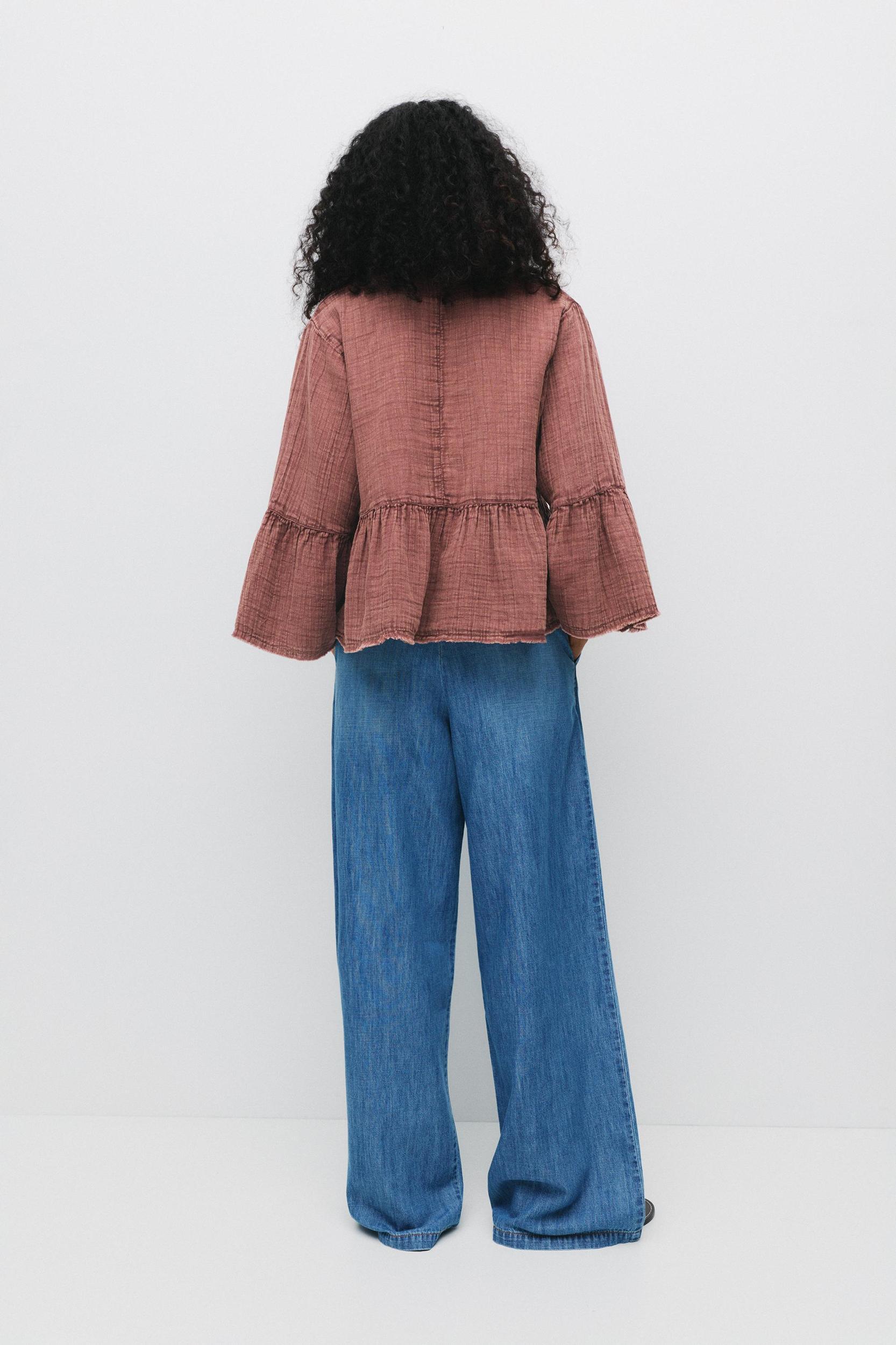 Rustic lace blouse Product Image