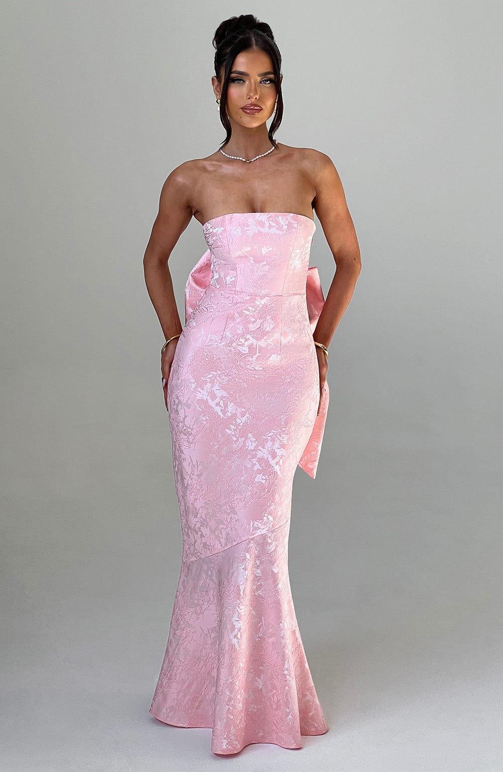 Felicity Maxi Dress - Blush Product Image