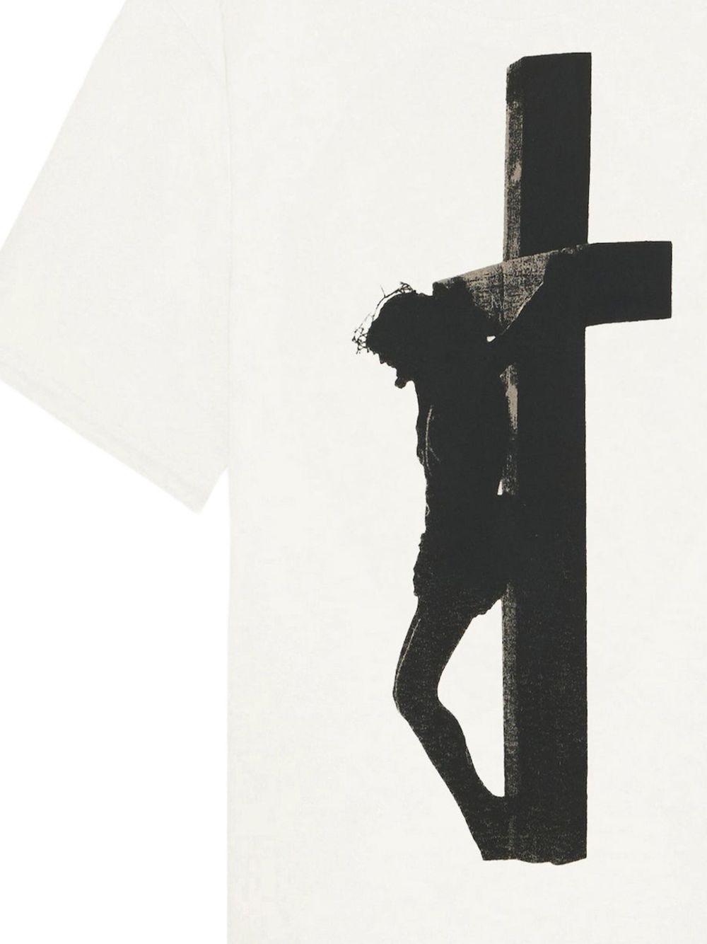cross-print T-shirt Product Image