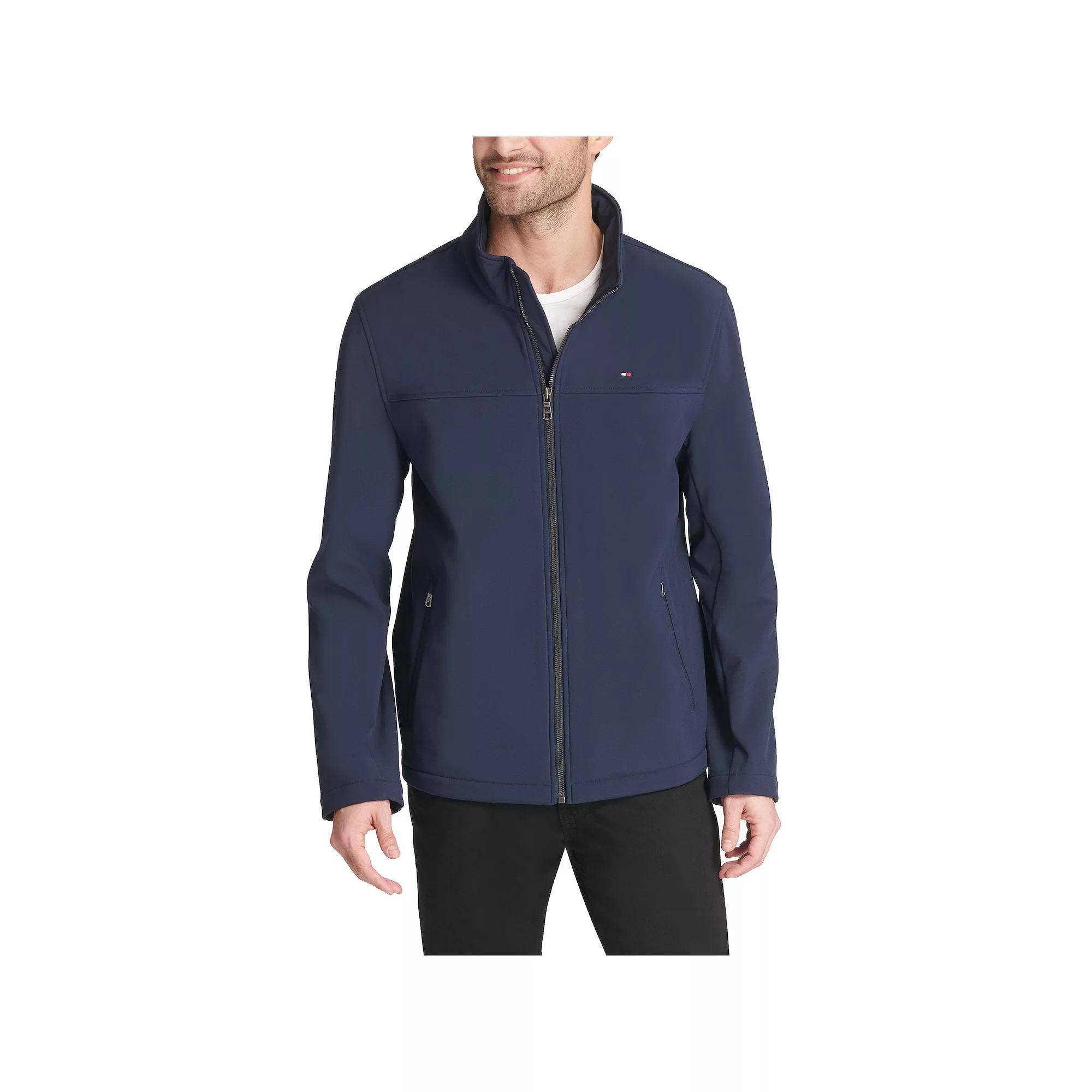 Men's Tommy Hilfiger Softshell Stand Collar Jacket,  Product Image
