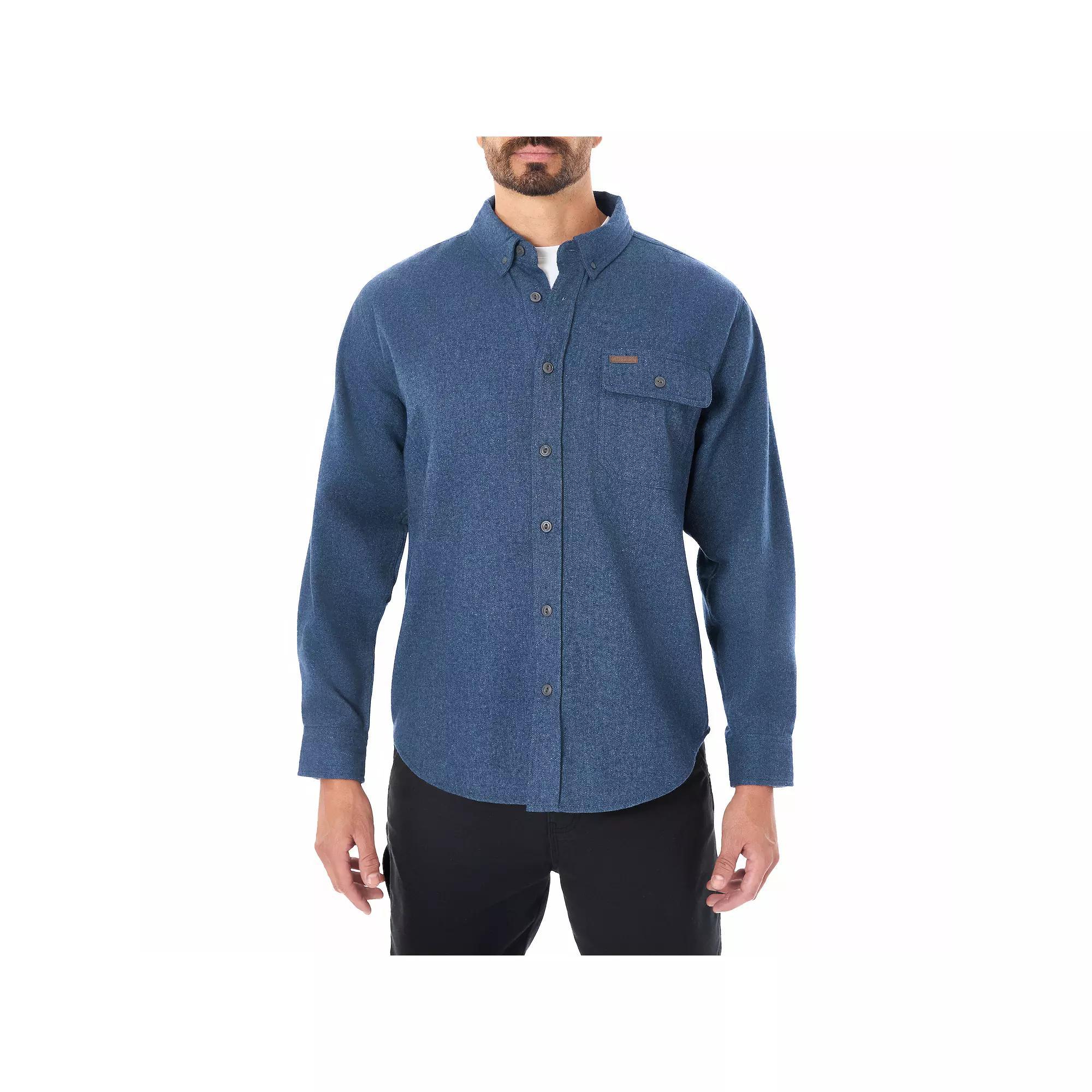 Men's Smith's Workwear Extra Heavyweight Chamois Flannel Shirt,  Product Image