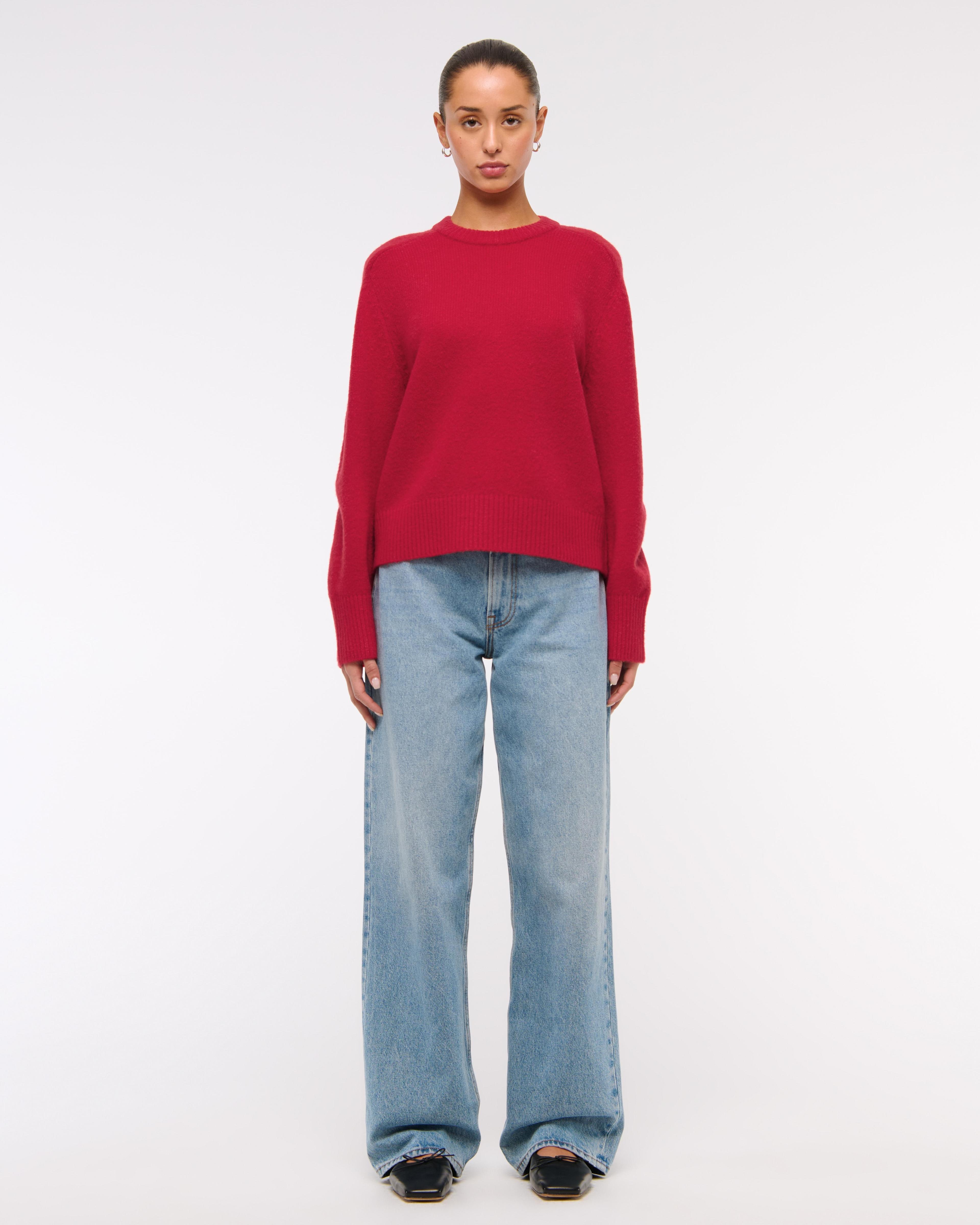 The A&F Madeline NYC Crew Sweater Product Image