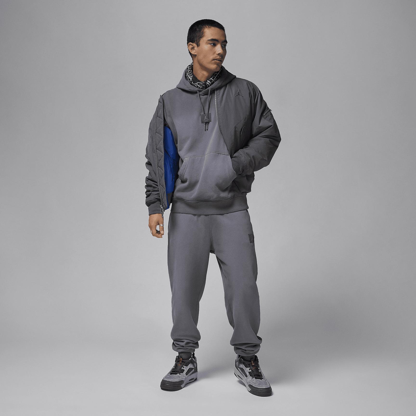 Jordan Mens Jordan Flight Fleece Pullover - Mens Sail Product Image