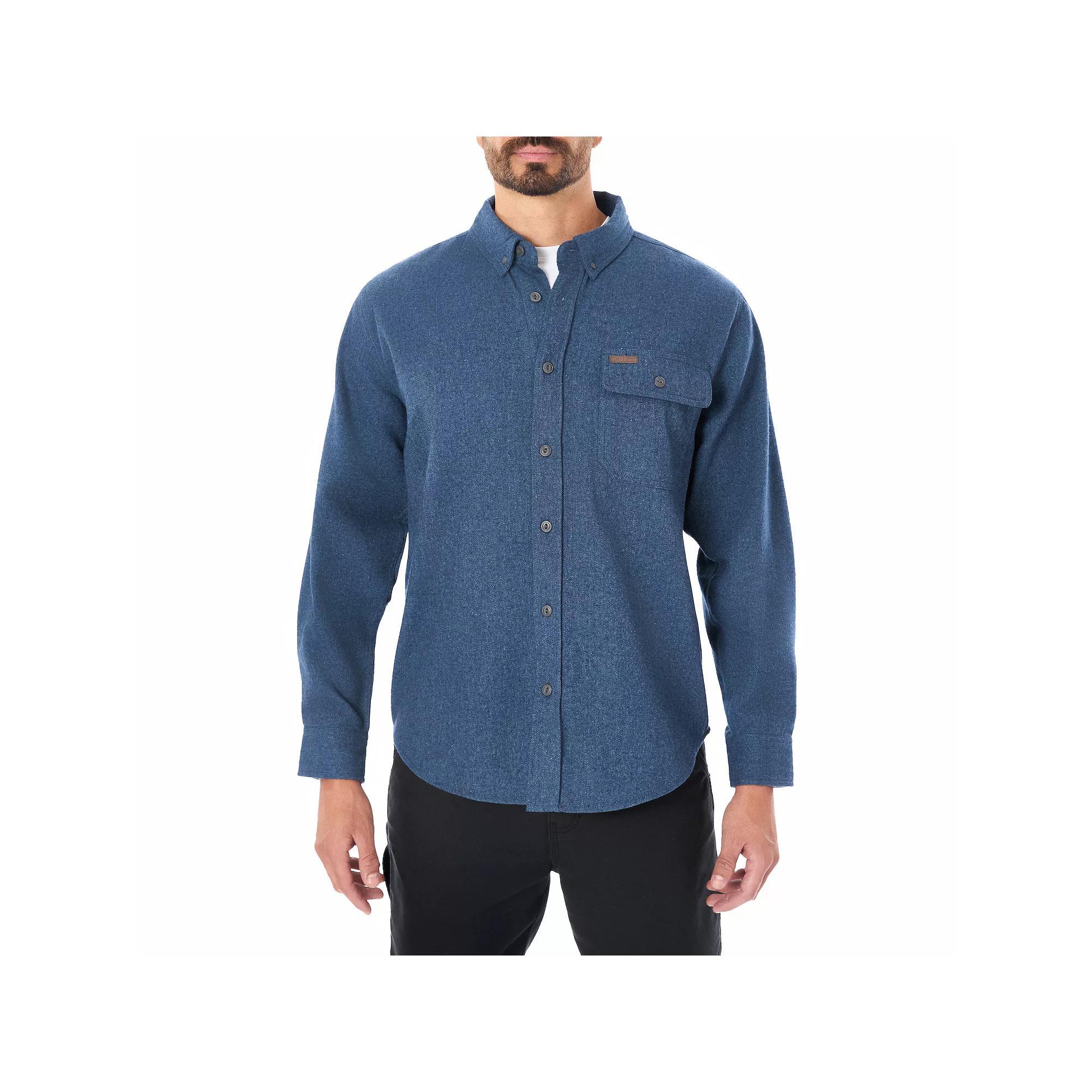 Men's Smith's Workwear Extra Heavyweight Chamois Flannel Shirt,  Product Image