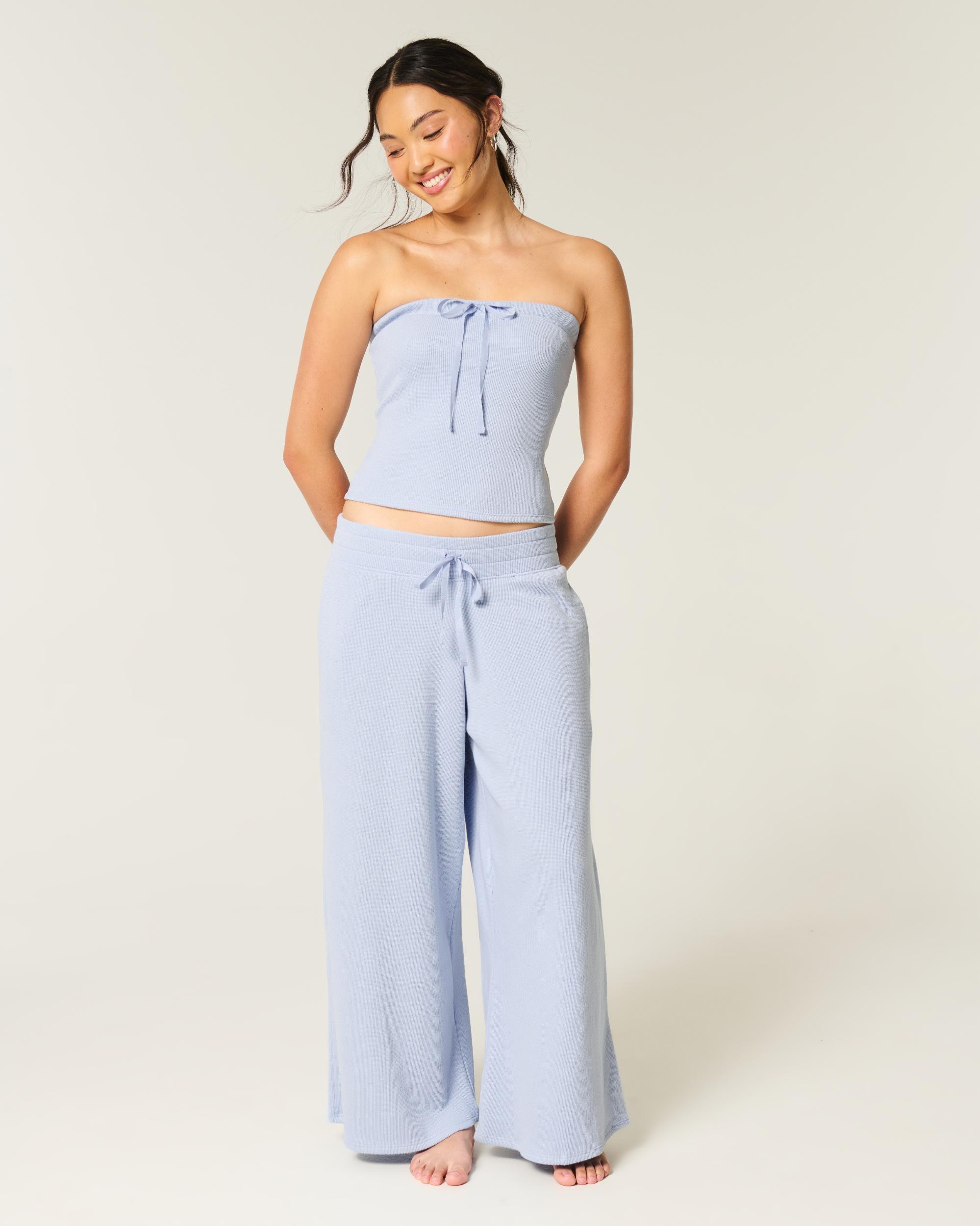 Gilly Hicks Baggy Cozy Waffle Pants Product Image