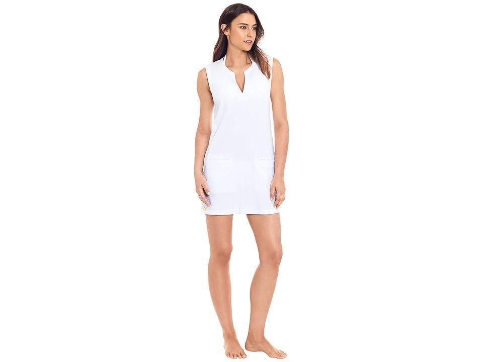 Lauren Ralph Lauren Button Sleeveless Tunic Women's Swimwear Product Image