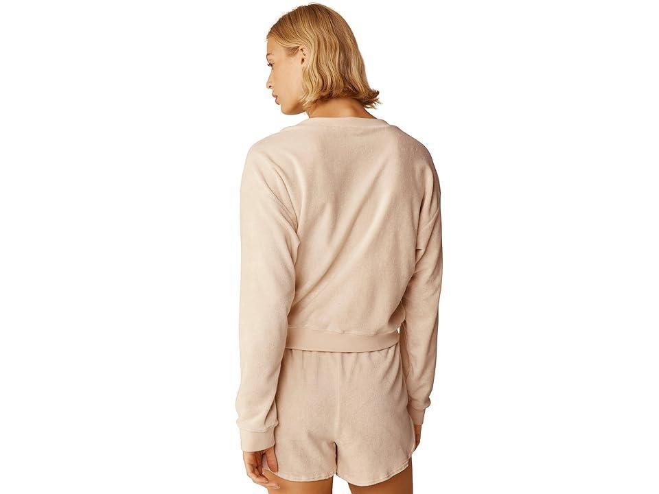 Beyond Yoga Tropez Pullover (Birch) Women's Clothing Product Image