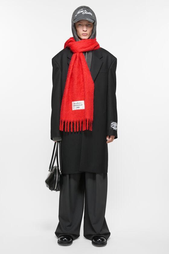 Fringe alpaca scarf Product Image