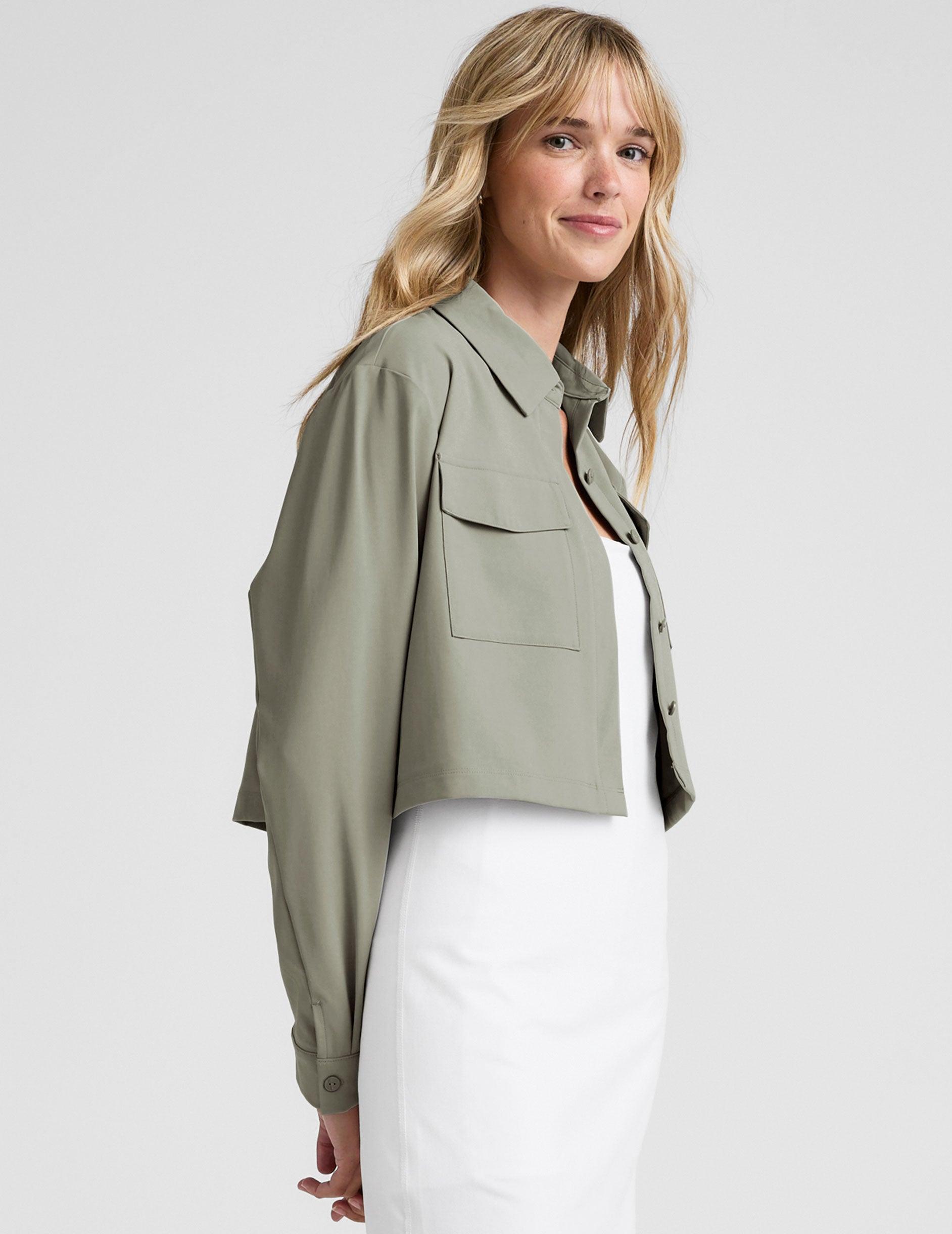 Midtown Cropped Jacket Product Image