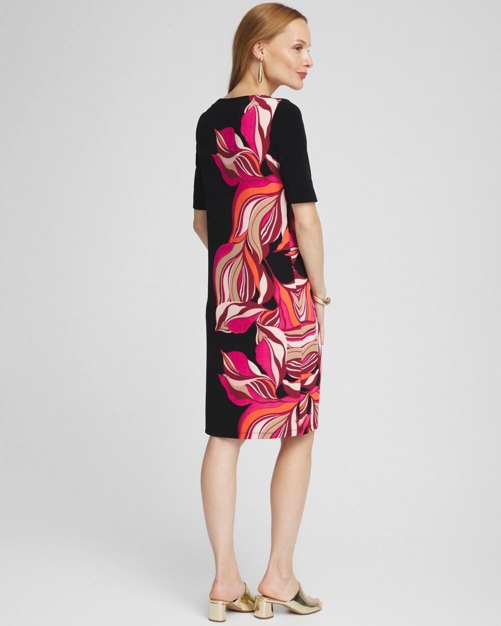 Travelers™ Placed Floral Boat Neck Dress Product Image