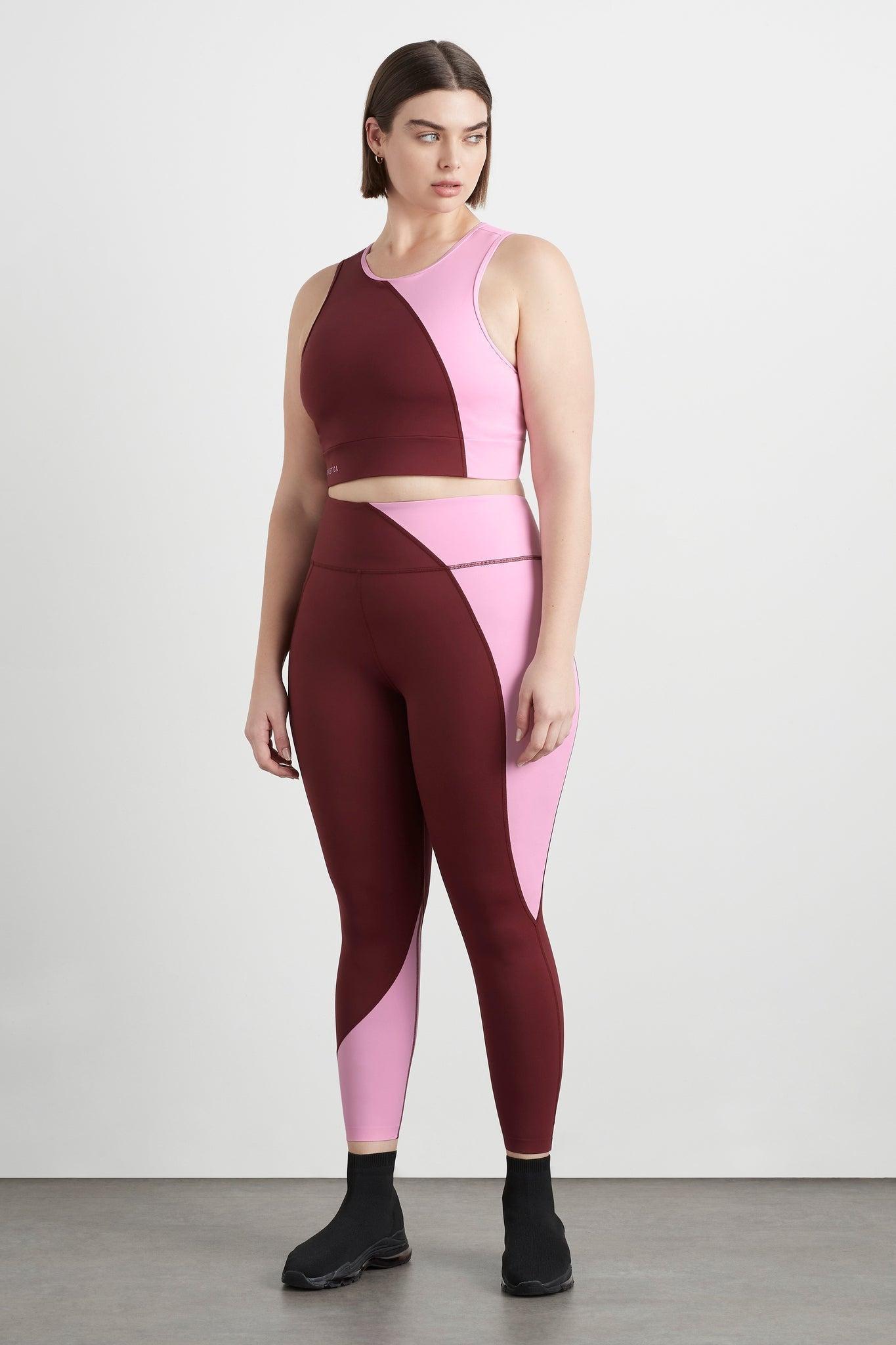 High Rise Colour Block 7/8 Legging 226 Product Image