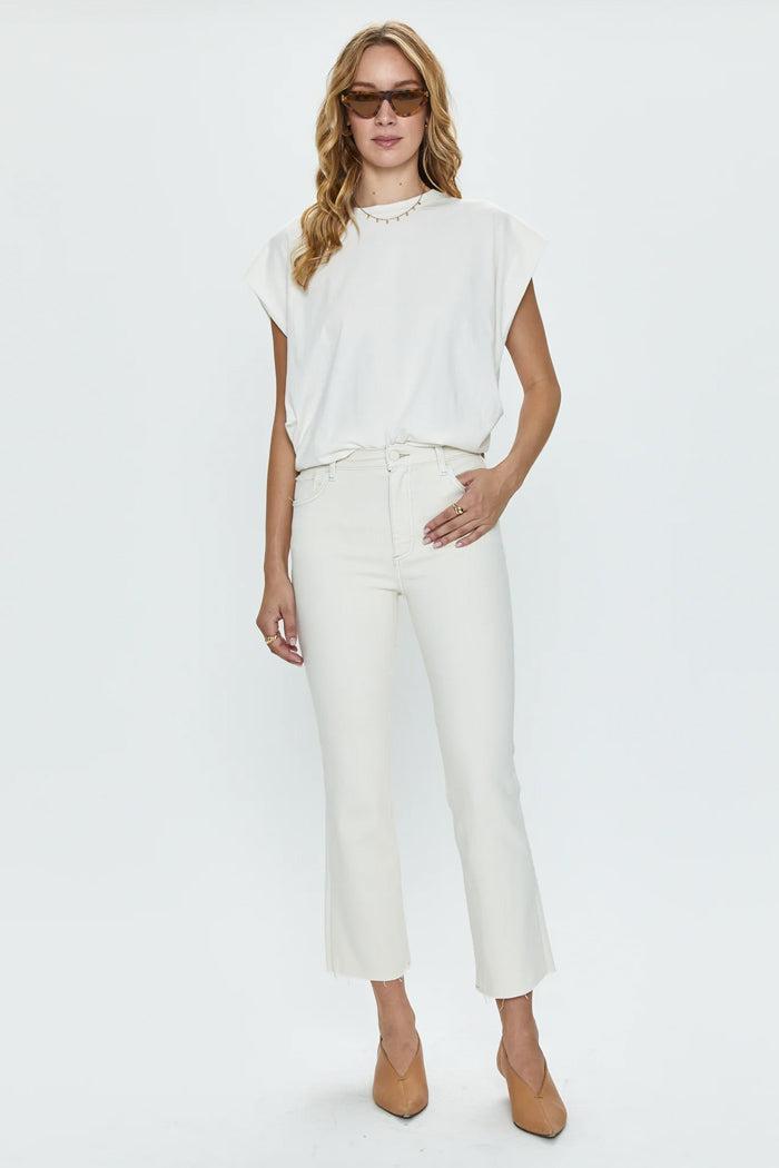 Lennon High Rise Crop Boot Jean Product Image