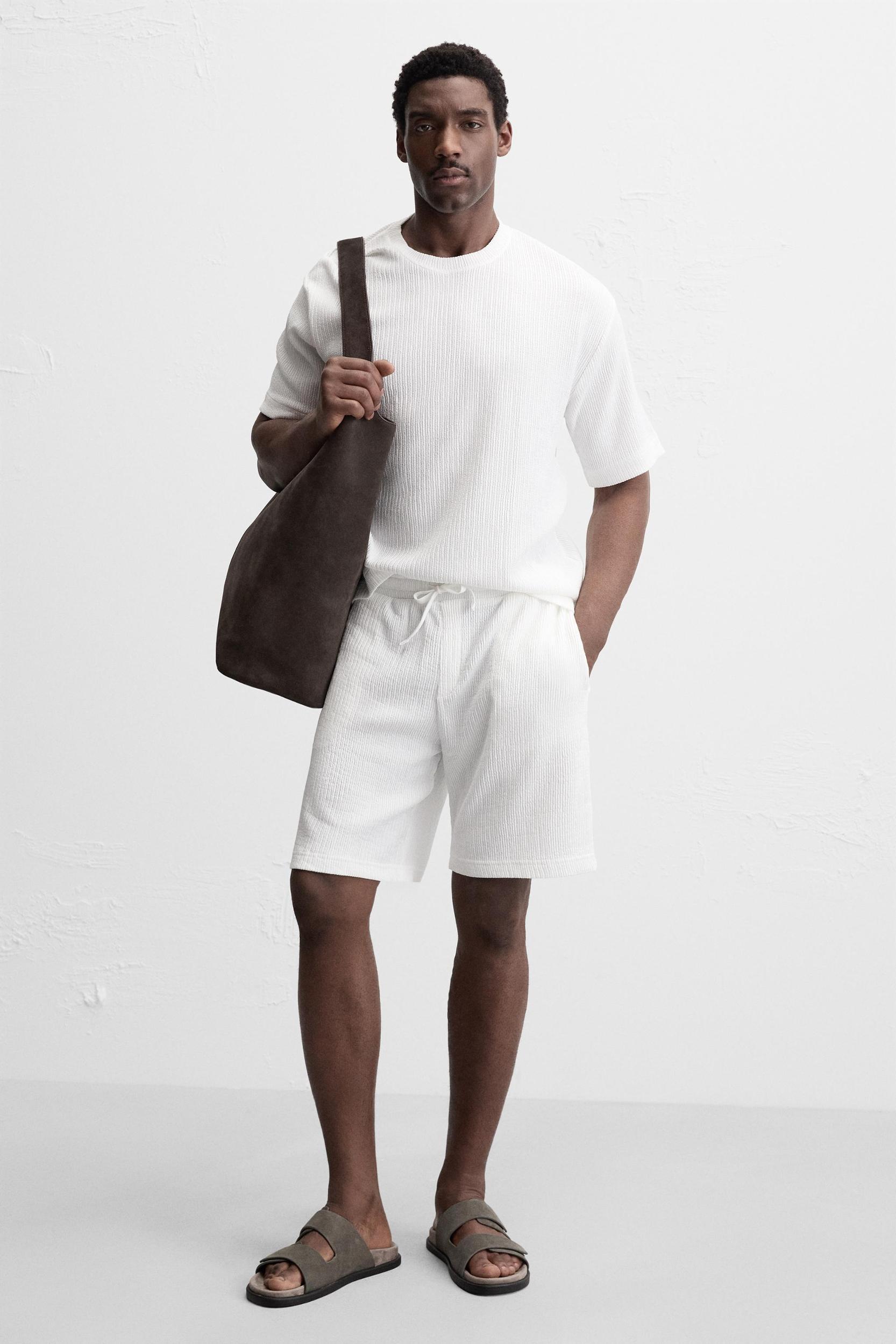 DOUBLE STRAP LEATHER SANDALS Product Image