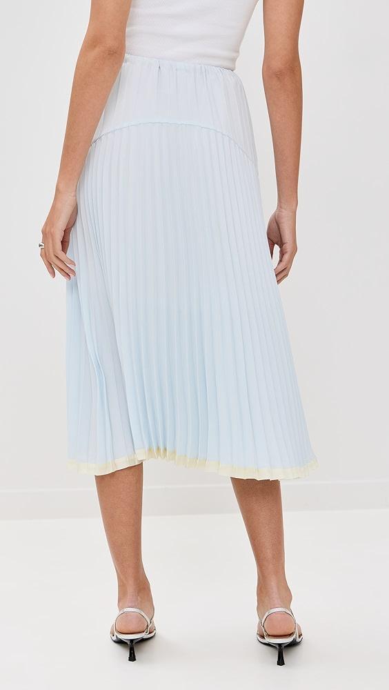 Vince Pleated Tiered Skirt | Shopbop Product Image