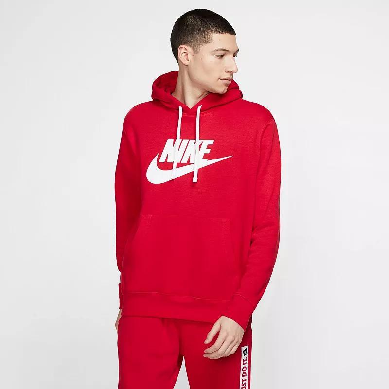 Mens Nike Sportswear Club Logo Pullover Hoodie Product Image