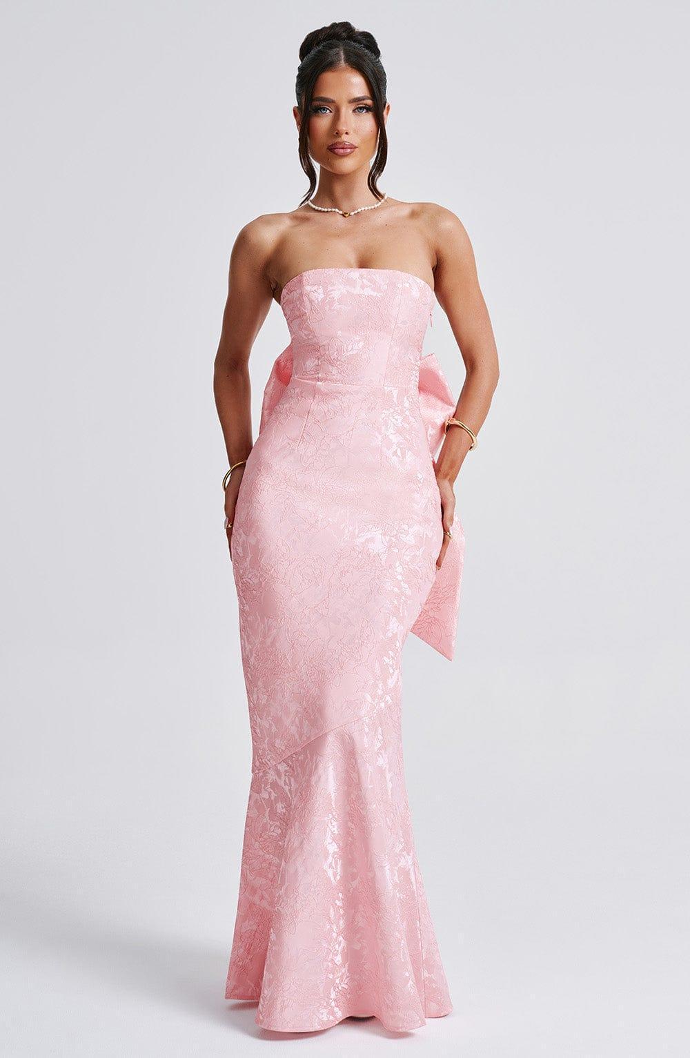 Felicity Maxi Dress - Blush Product Image