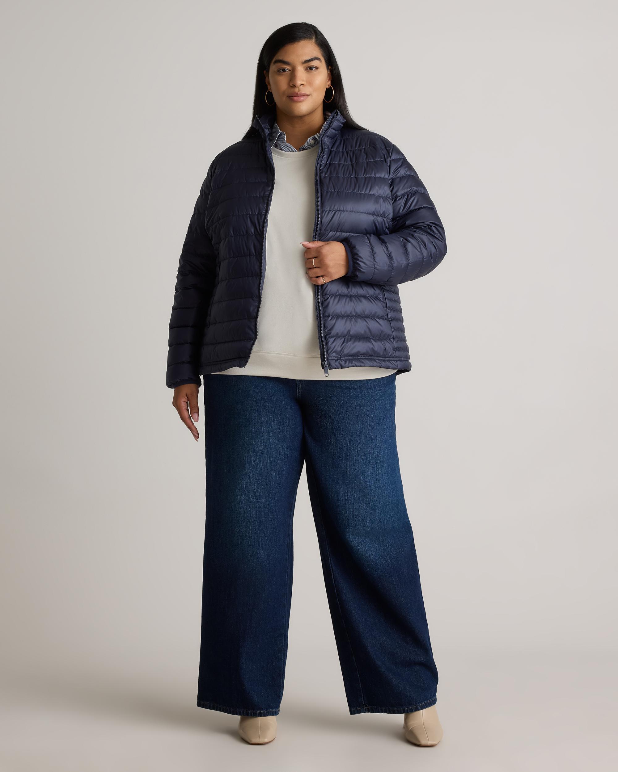 Quince | Women's Lightweight Down Packable Puffer Jacket Recycled Polyester Product Image