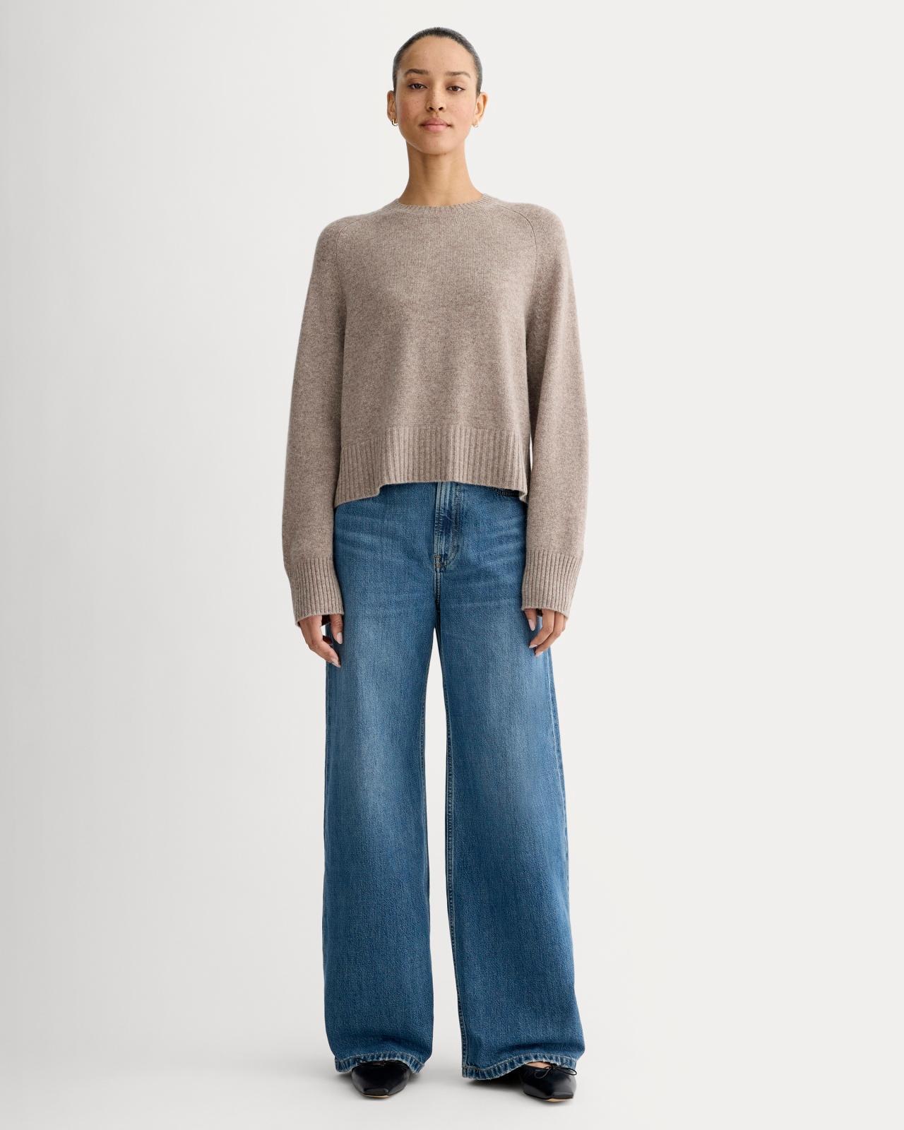 Womens Boxy Crew in Cashmere Sweater by Everlane Product Image