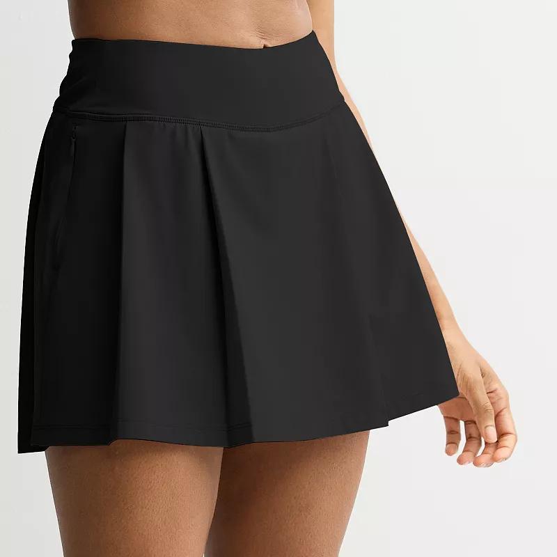 Women's Tek Gear® Woven Golf Skort, Size: XXL, Mineral Black Product Image