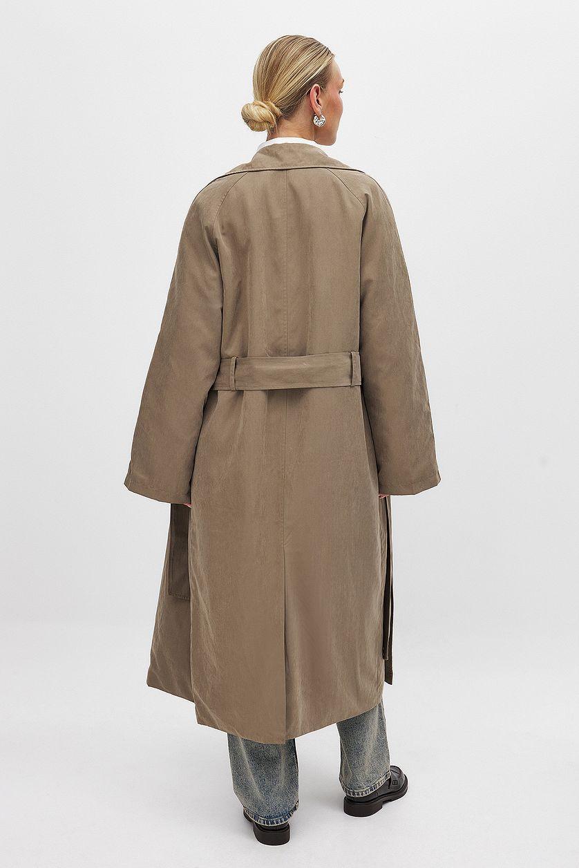 Double Breasted Belted Trenchcoat Product Image