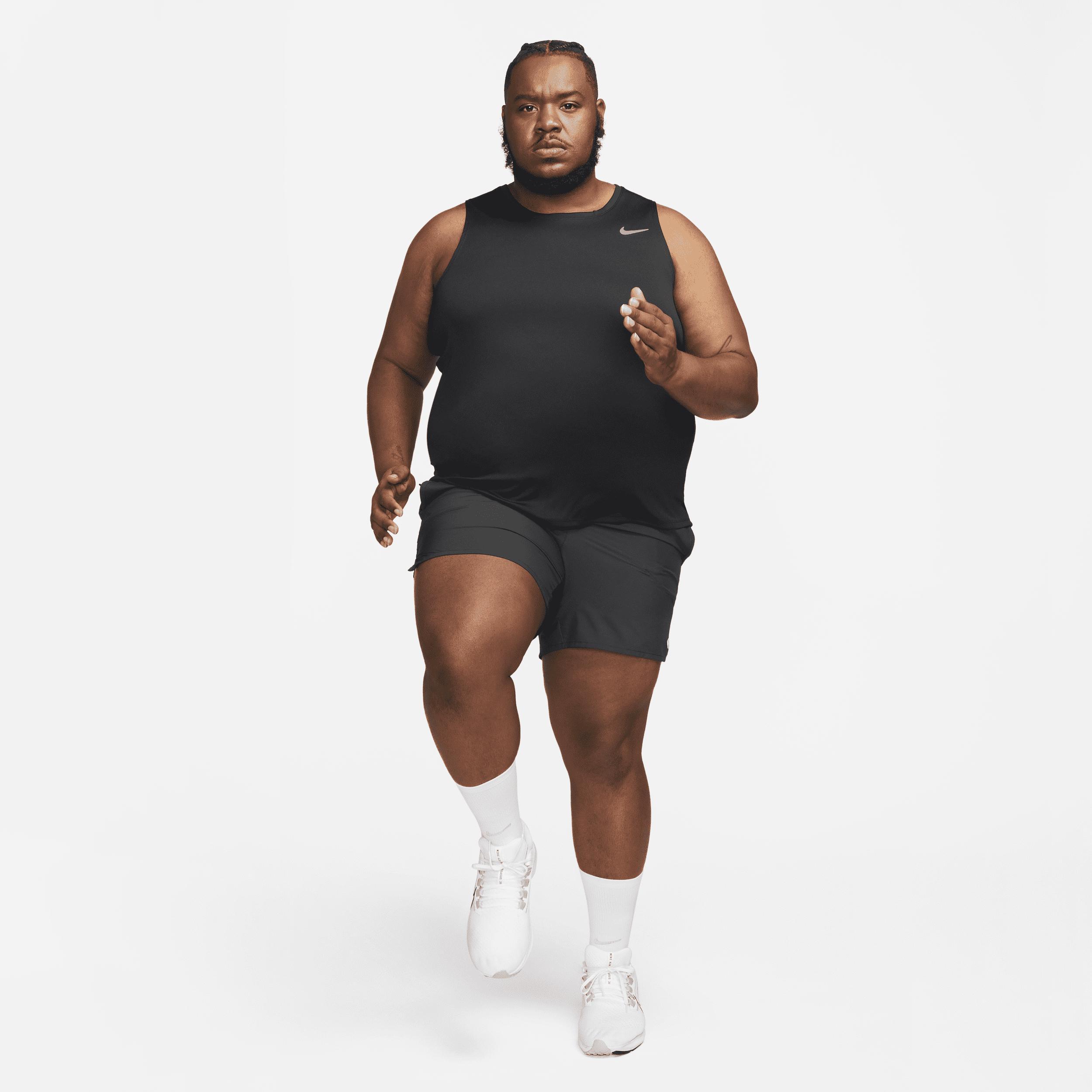 Nike Mens Miler Dri-FIT Running Tank Top | DV9321-010 Product Image