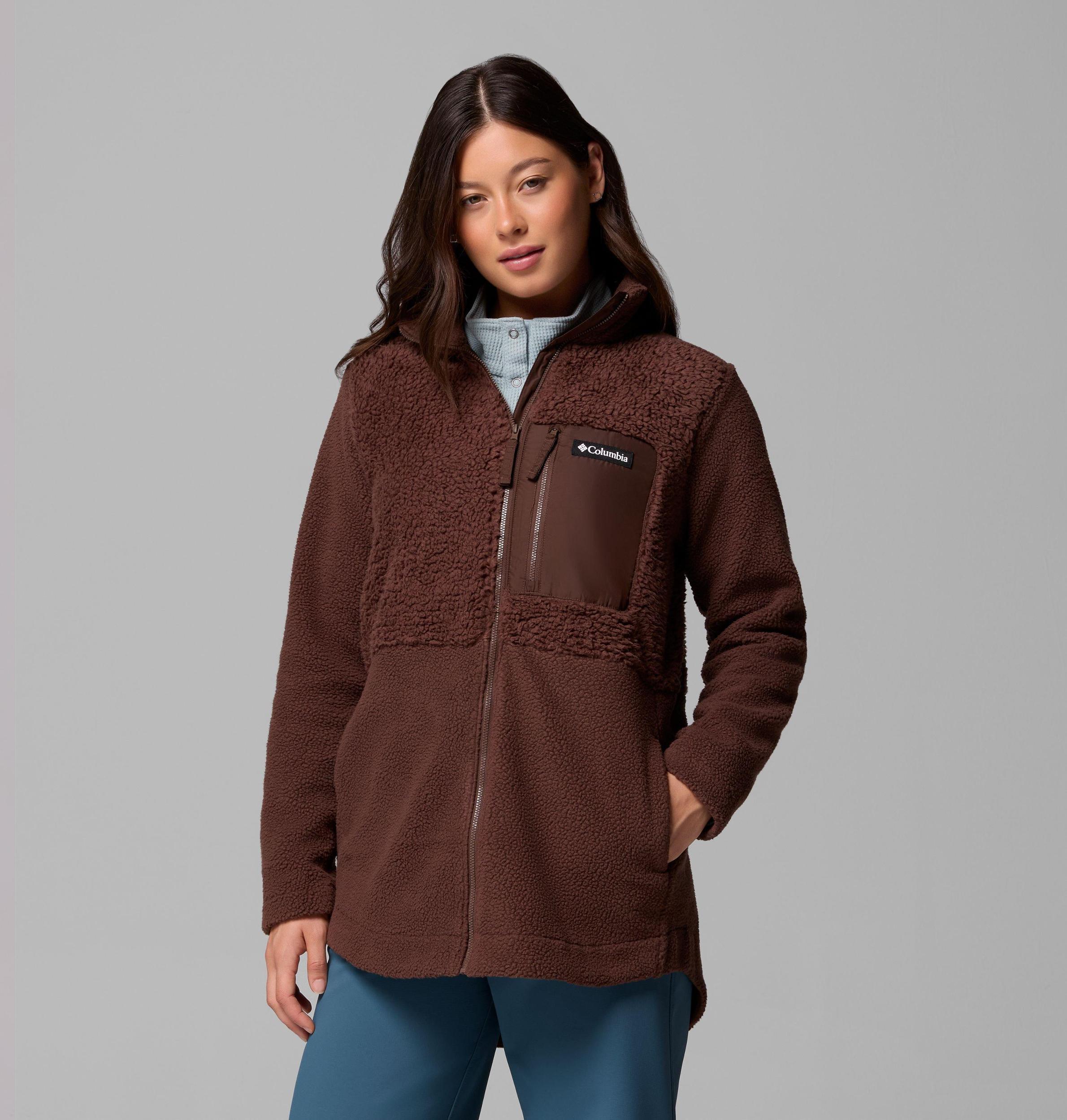 Columbia Womens Columbia Lodge Sherpa Full Zip Fleece Jacket- Product Image