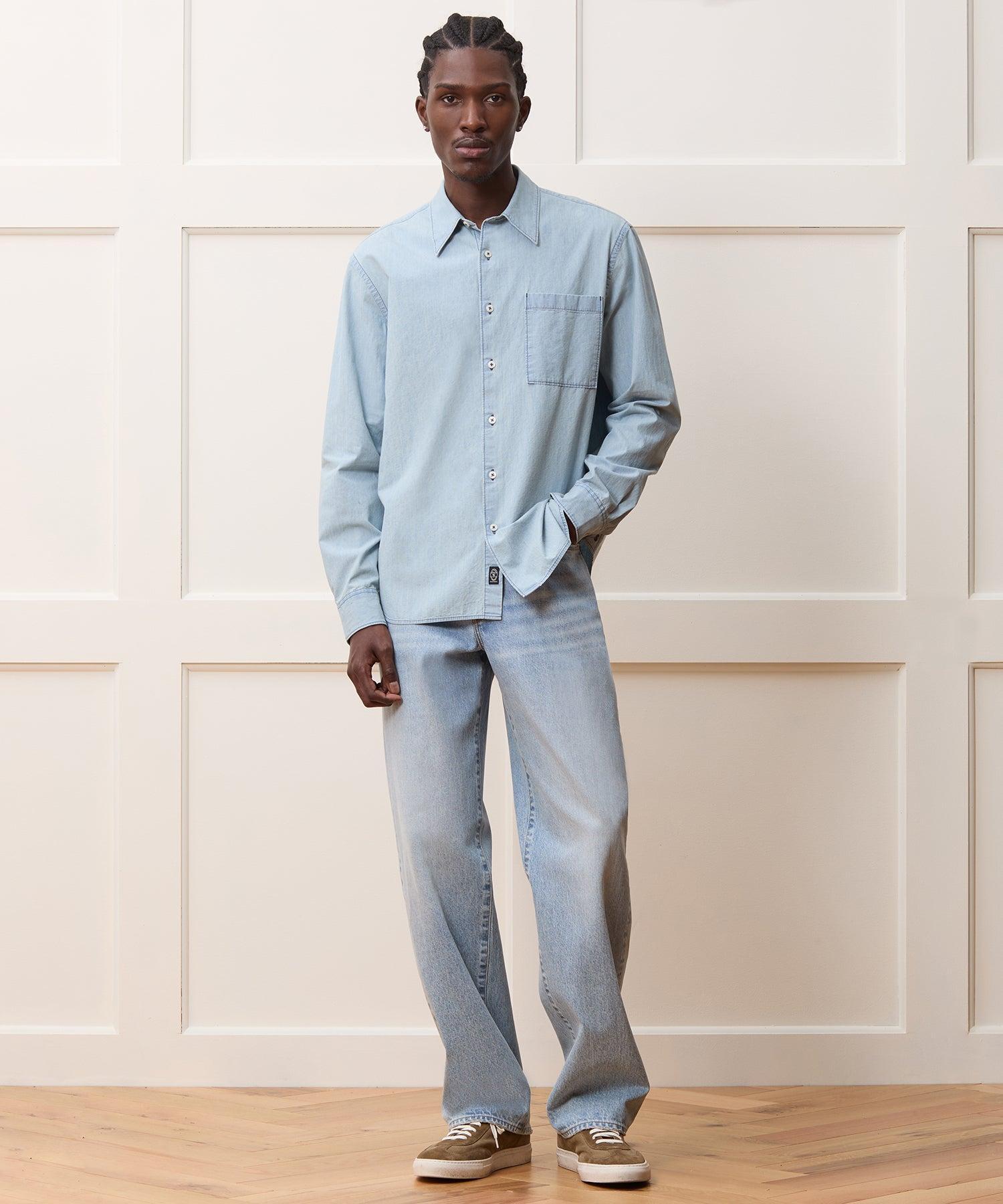 Chambray Big Shirt Product Image