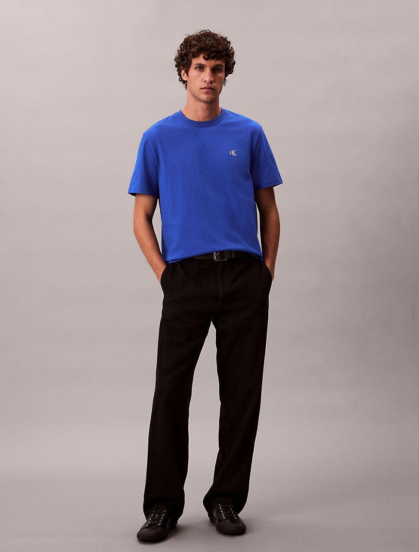 Embroidered Monogram Logo Relaxed T-Shirt Product Image