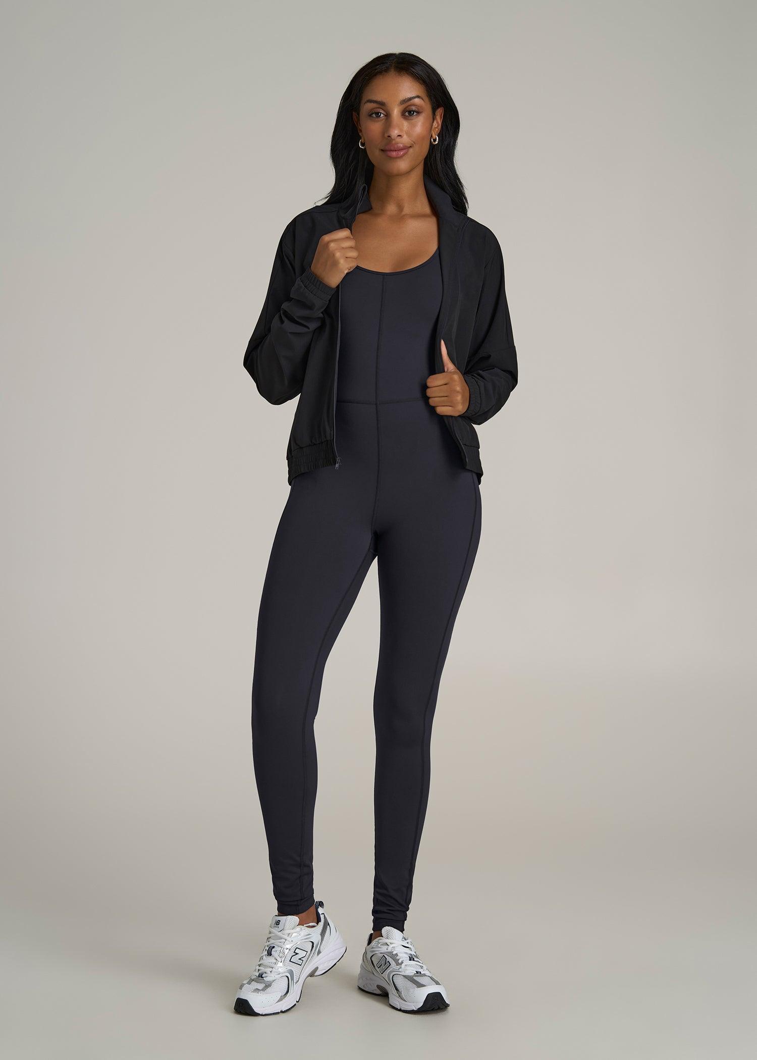 Balance Scoop Neck Tall Women's Jumpsuit in Black Product Image