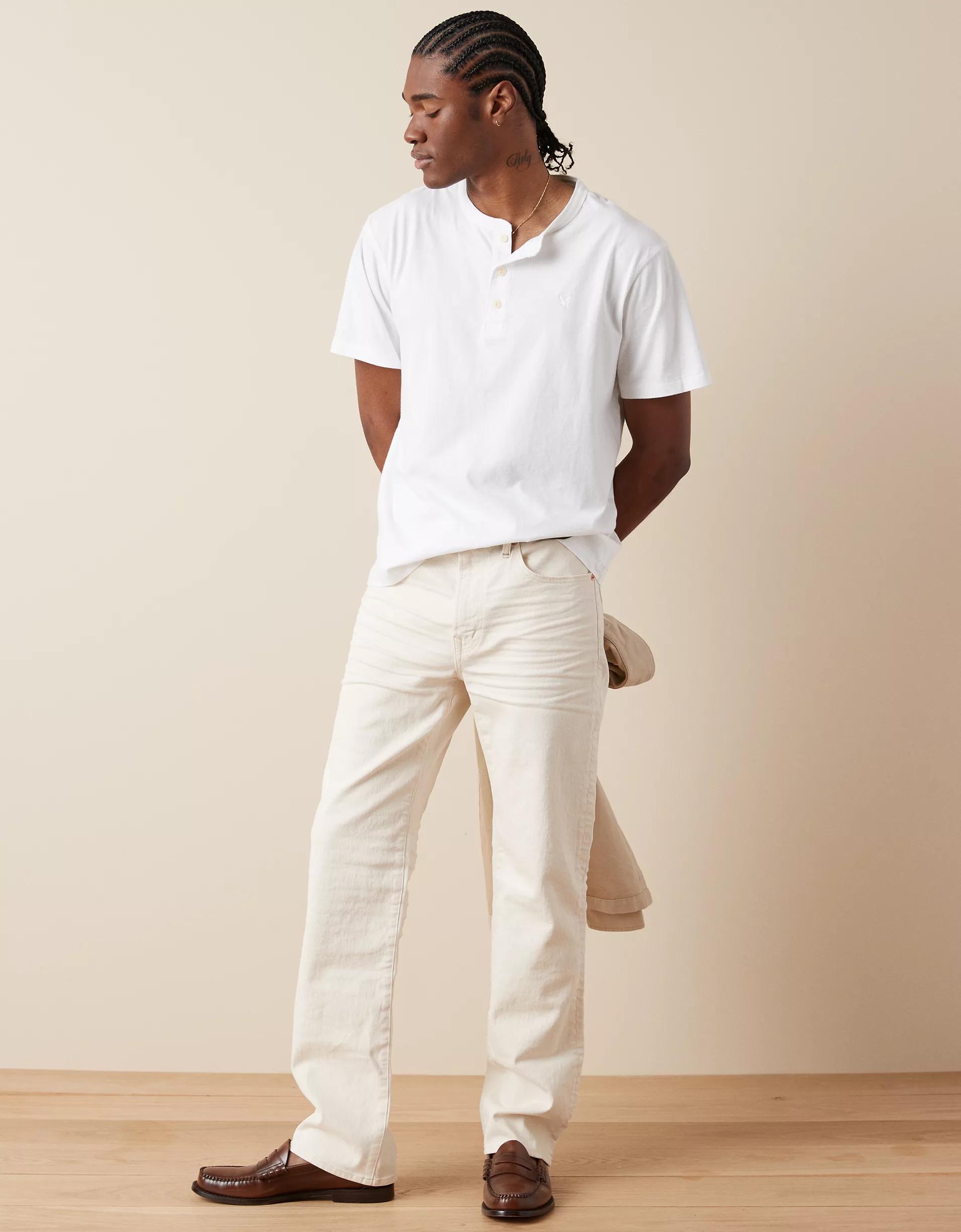 AE Lived-In Henley T-Shirt Product Image