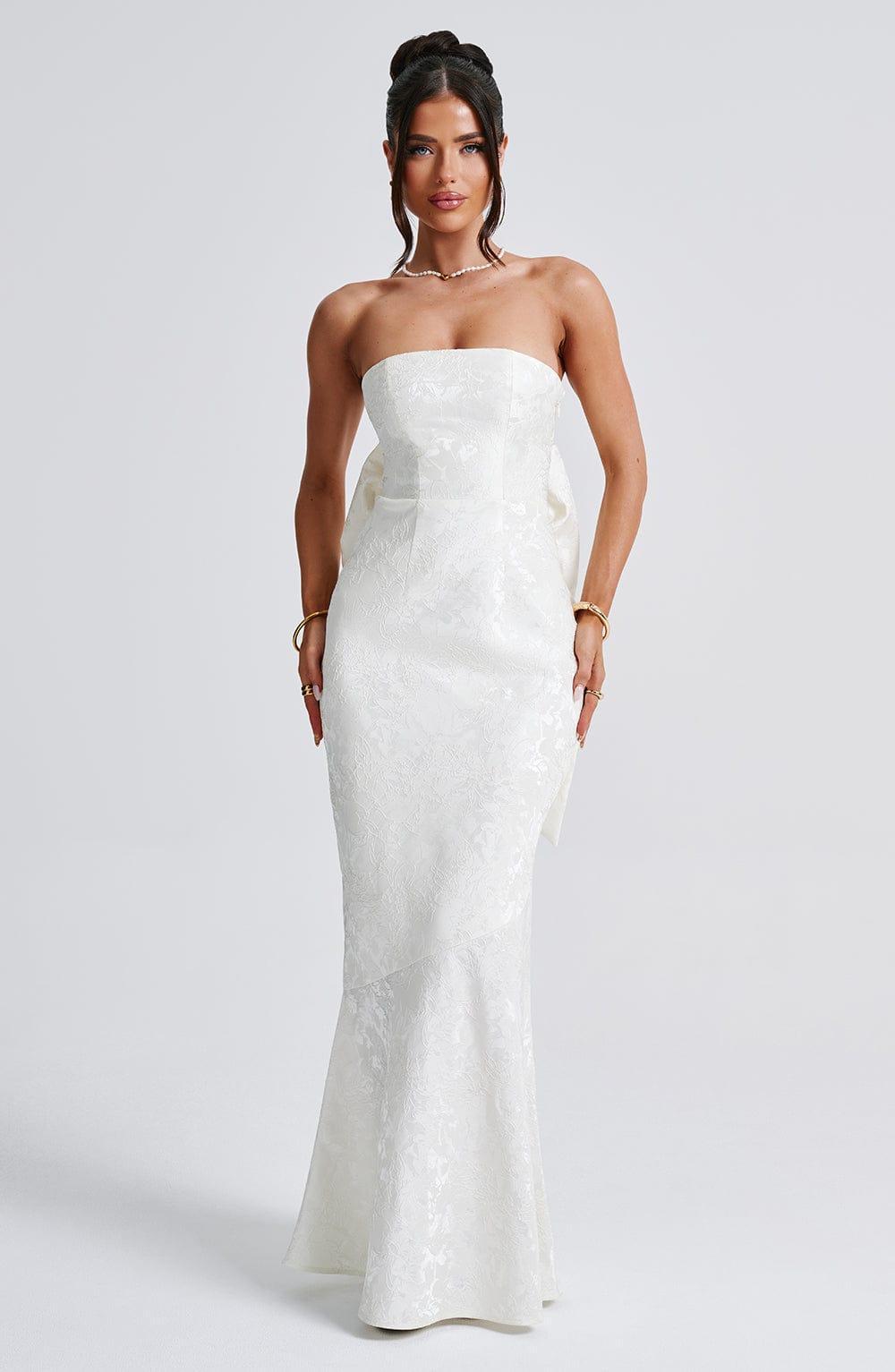Felicity Maxi Dress - Ivory Product Image