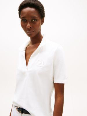 Regular Fit Circle Logo Stretch Polo Product Image