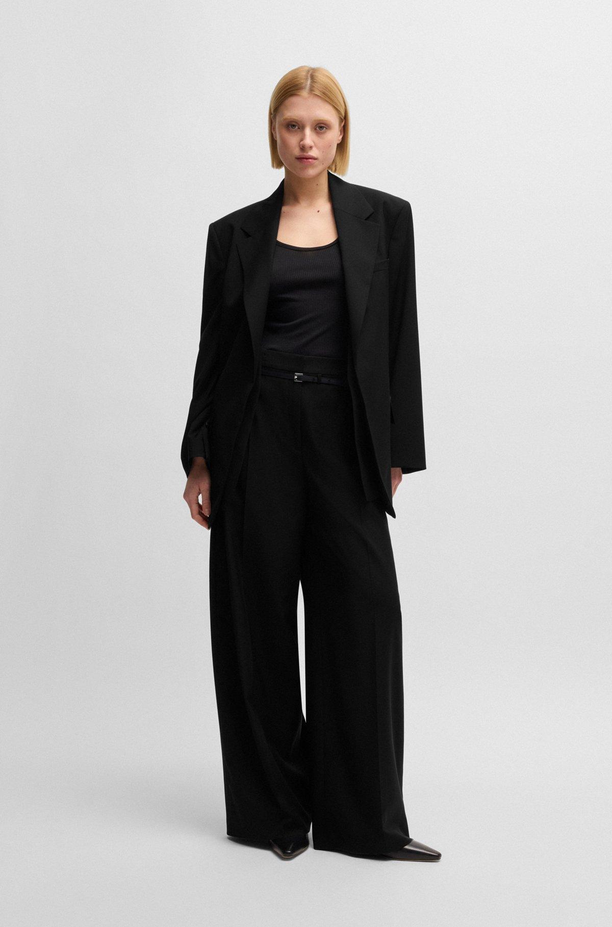 Oversize-fit blazer in wool Product Image
